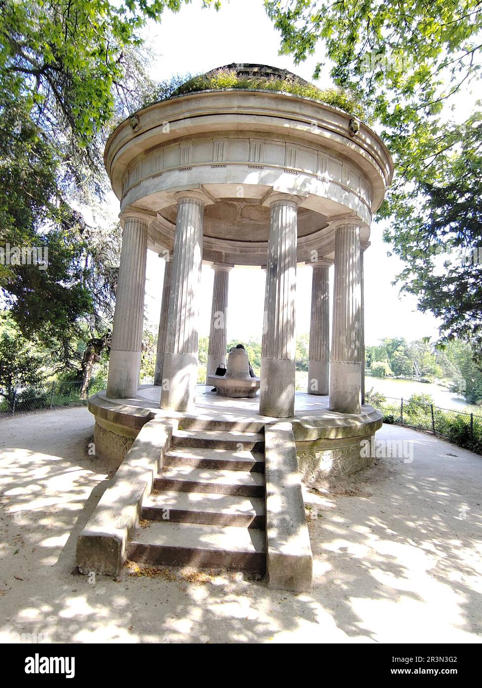 Photographie - Paysage du Bois de Vincennes Parigi, Francia. Foto Stock