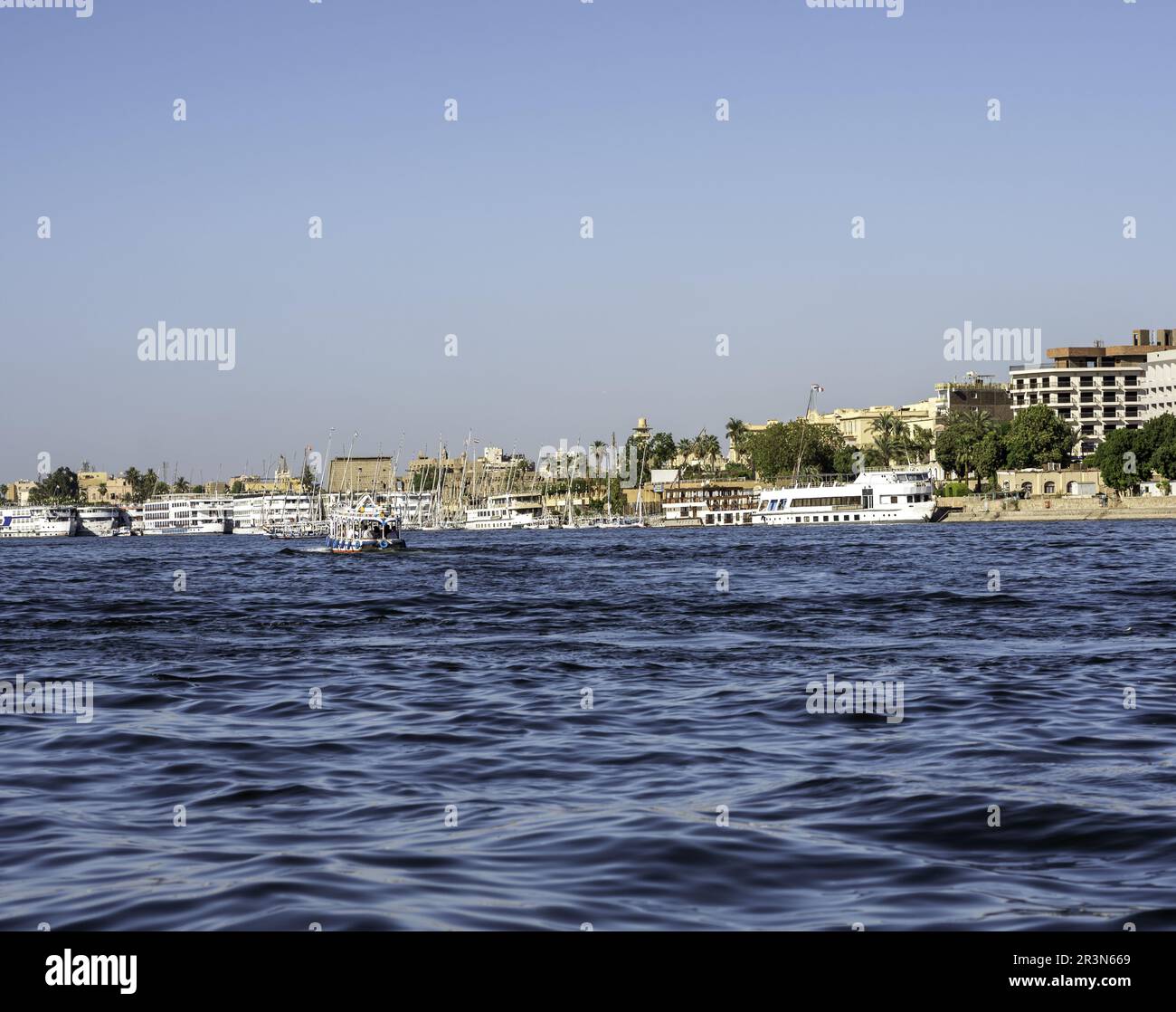 Gita in barca sul mare rosso in egitto Foto Stock