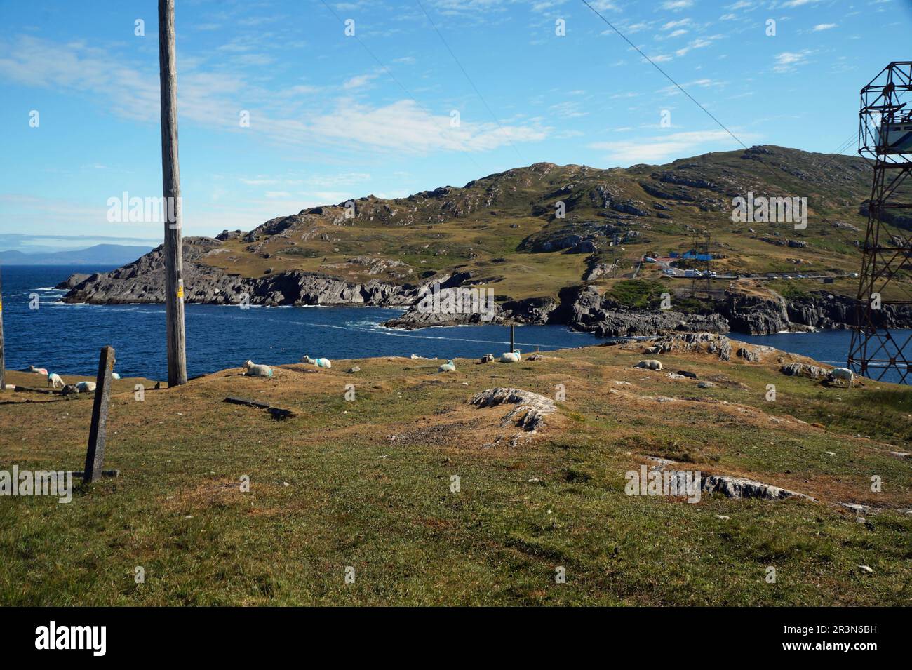 Bellissima isola di Dursey Foto Stock