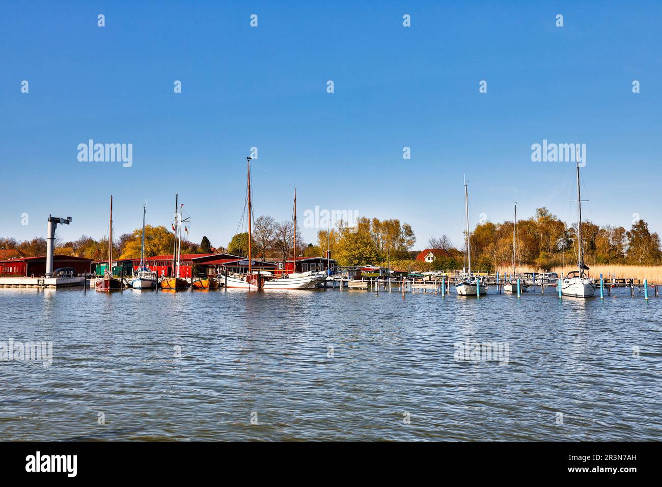 Port Wustrow Mar Baltico Foto Stock