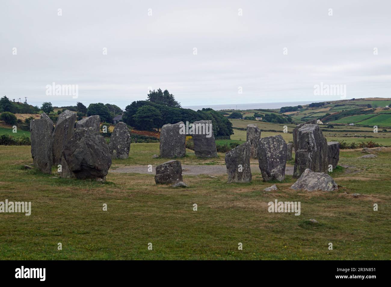 Drombeg Stone Circle Foto Stock