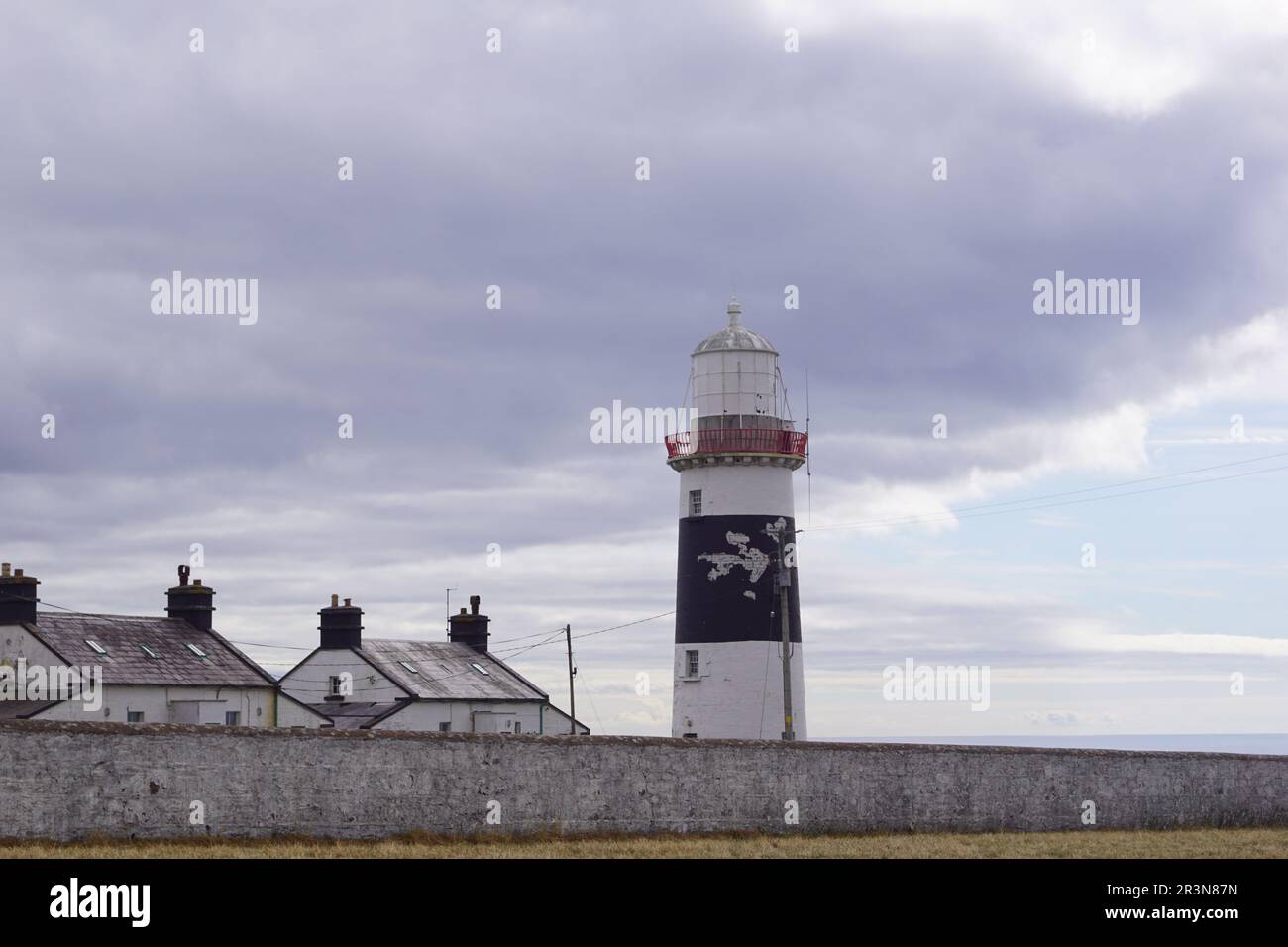 Faro di Mine Head Foto Stock