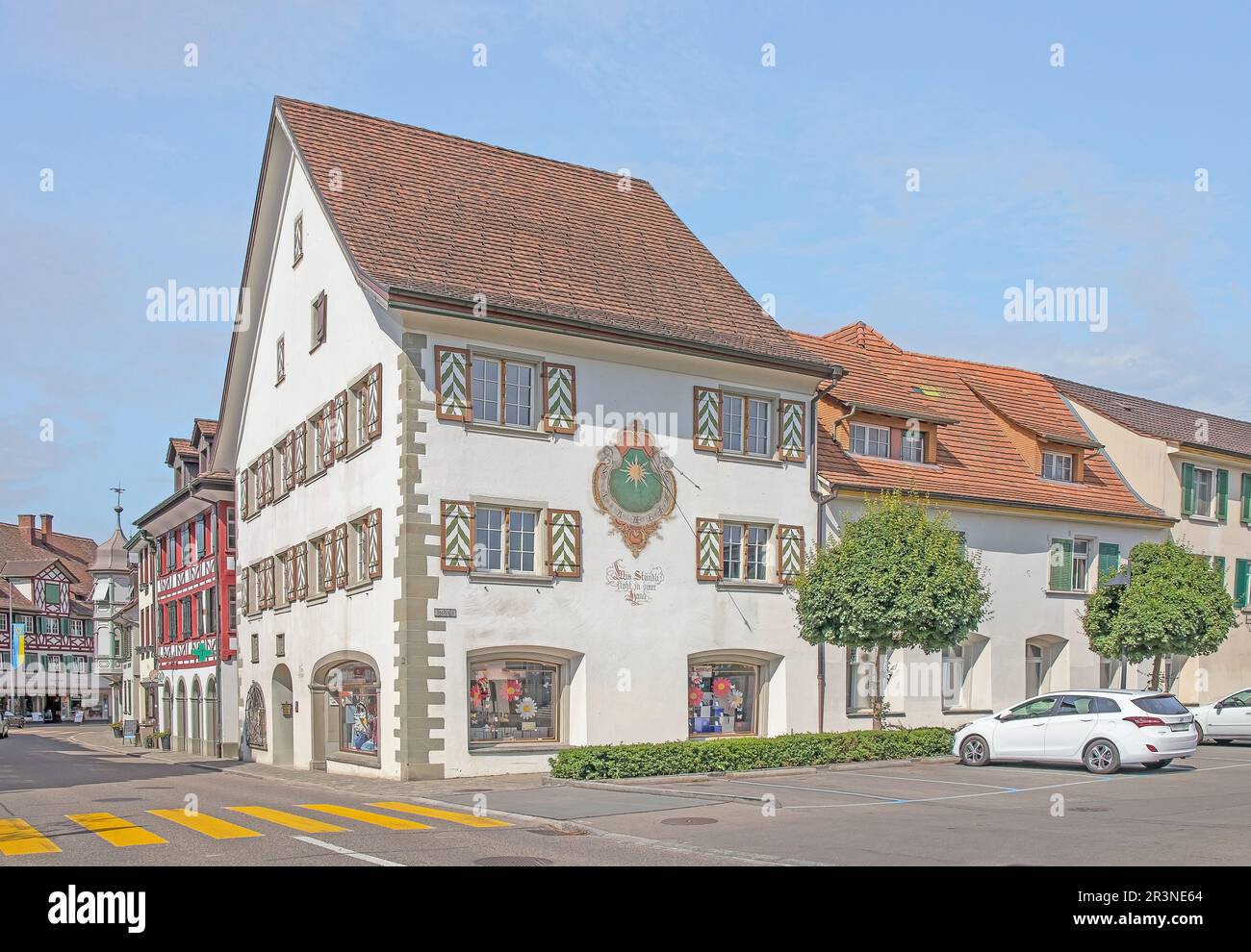 Castello nuovo, Steckborn sul Lago di Costanza, Thurgau, Svizzera. Foto Stock