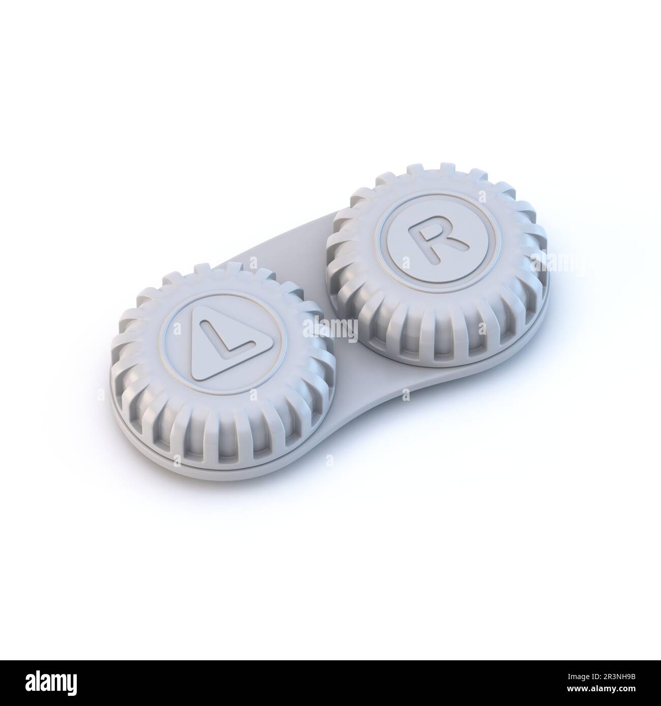 Custodia per lenti 3D Foto Stock