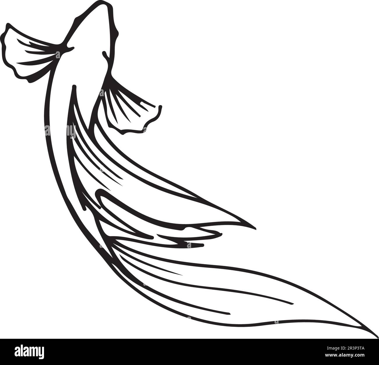 Modello di logo di pesce simbolo creativo vettore di club di pesca o online Illustrazione Vettoriale