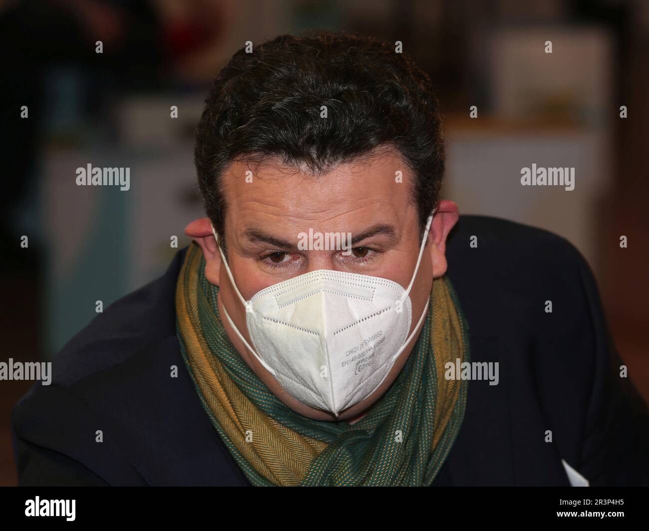 Il politico tedesco del DOCUP Hubertus Heil Ministro federale degli affari sociali del lavoro il 11/15/2022 Magdeburgo Foto Stock