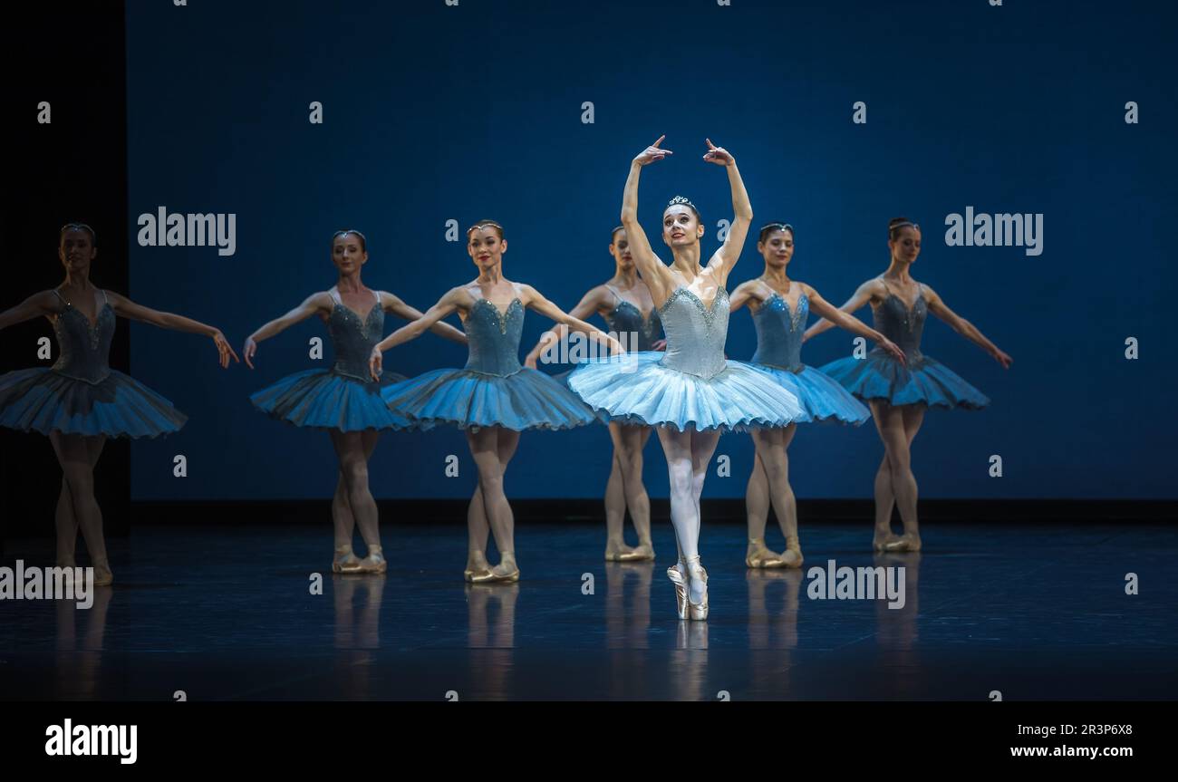 Das Ballett tema e variazioni Foto Stock