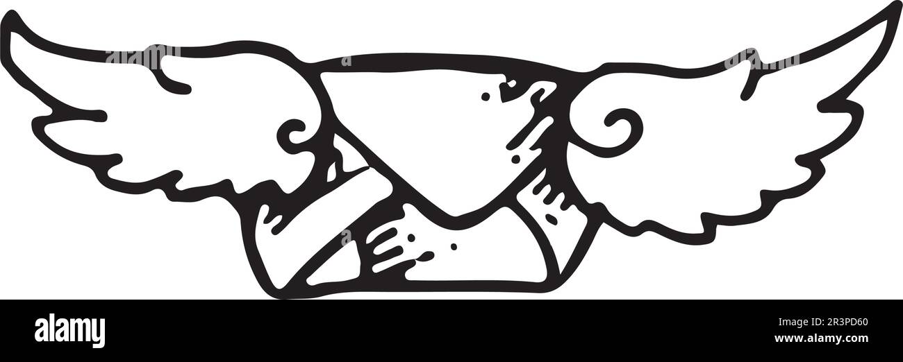 Vector - modello di progettazione del logo Fast Cloud Mail Illustrazione Vettoriale