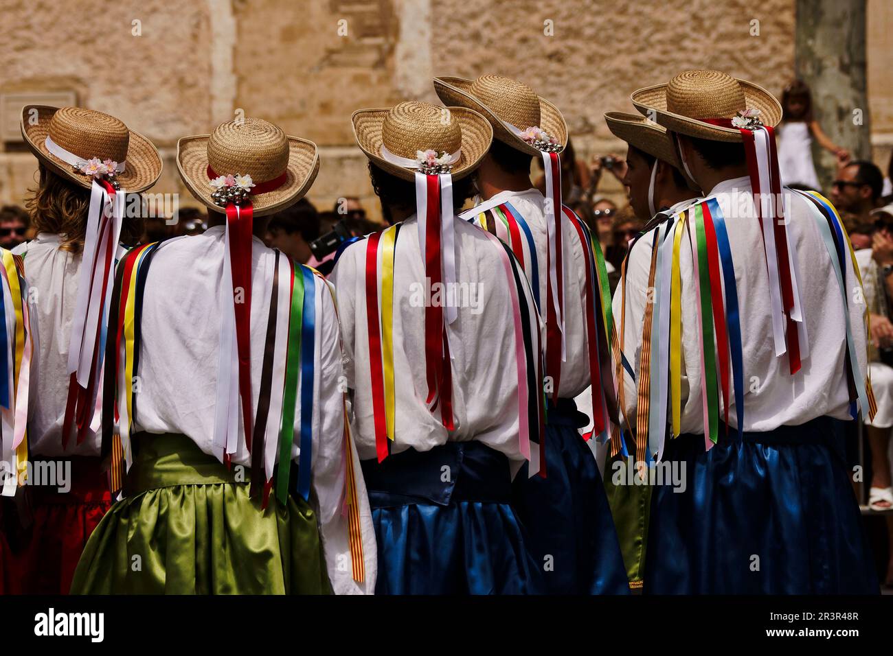 Baile des Cossiers. Pollença.Sierra de Tramuntana.Mallorca.Islas Baleares. España. Foto Stock