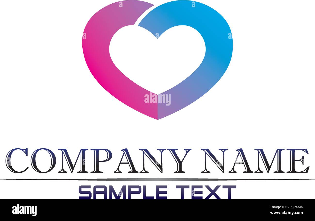 Vector Firma una comunità di adozione madre e la gente cura e coppia Illustrazione Vettoriale