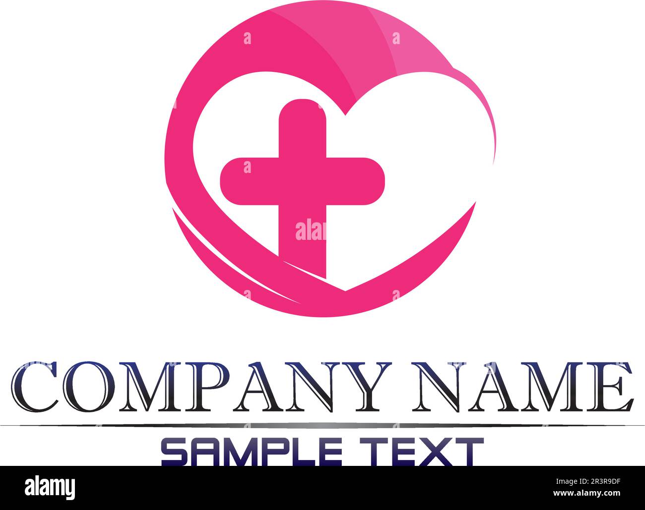 Vector Firma una comunità di adozione madre e la gente cura e coppia Illustrazione Vettoriale