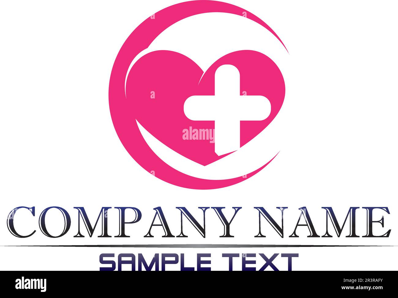 Vector Firma una comunità di adozione madre e la gente cura e coppia Illustrazione Vettoriale