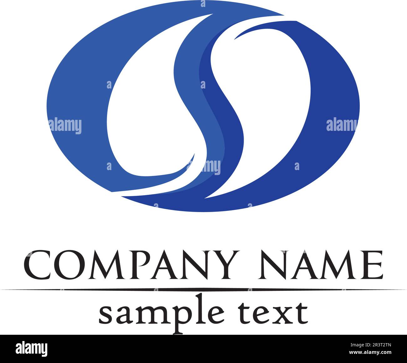 Finanza aziendale logo professionale modello icona vettore Illustrazione Vettoriale