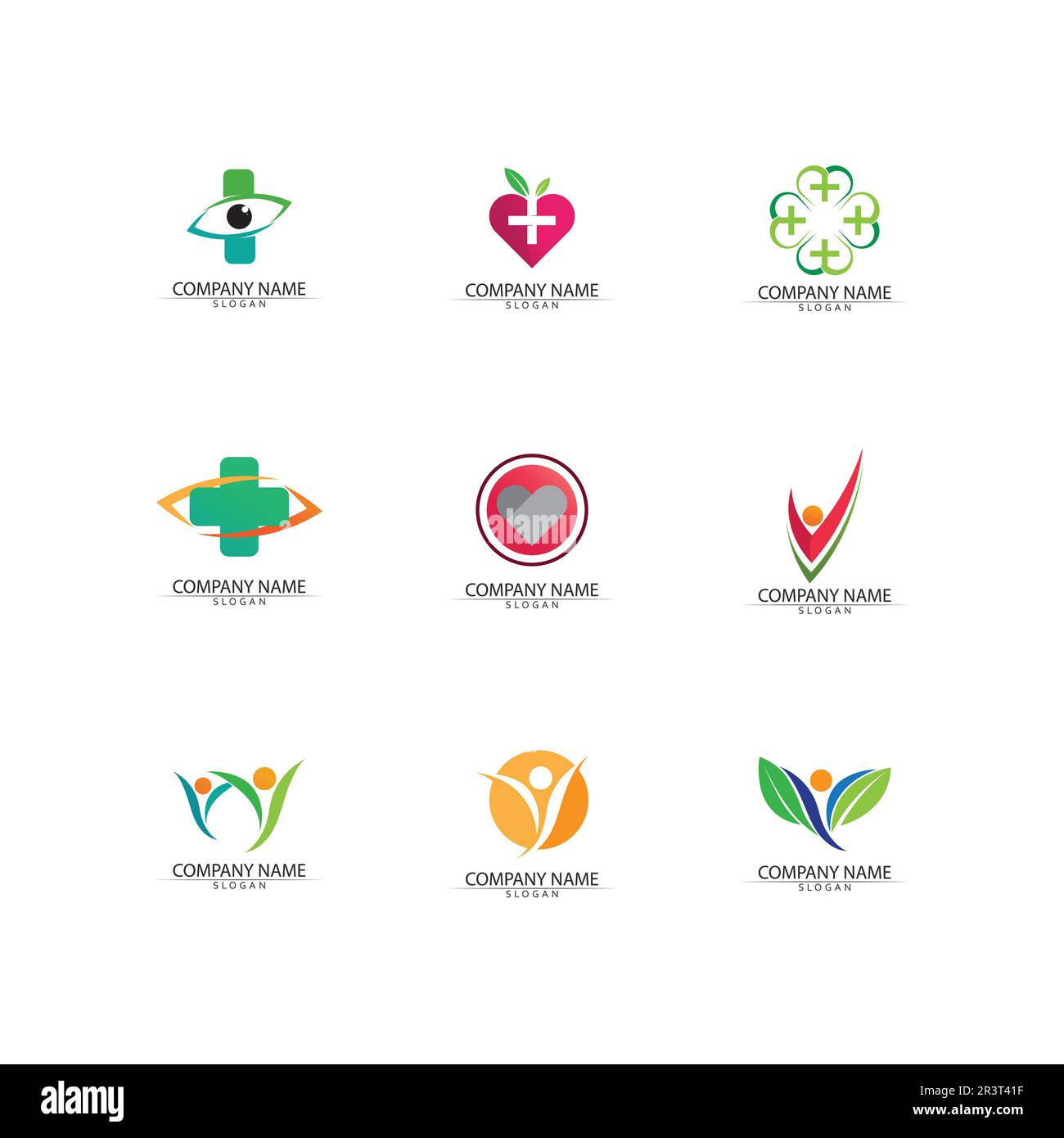 Il carattere umano segno logo illustrazione disegno vettoriale Illustrazione Vettoriale