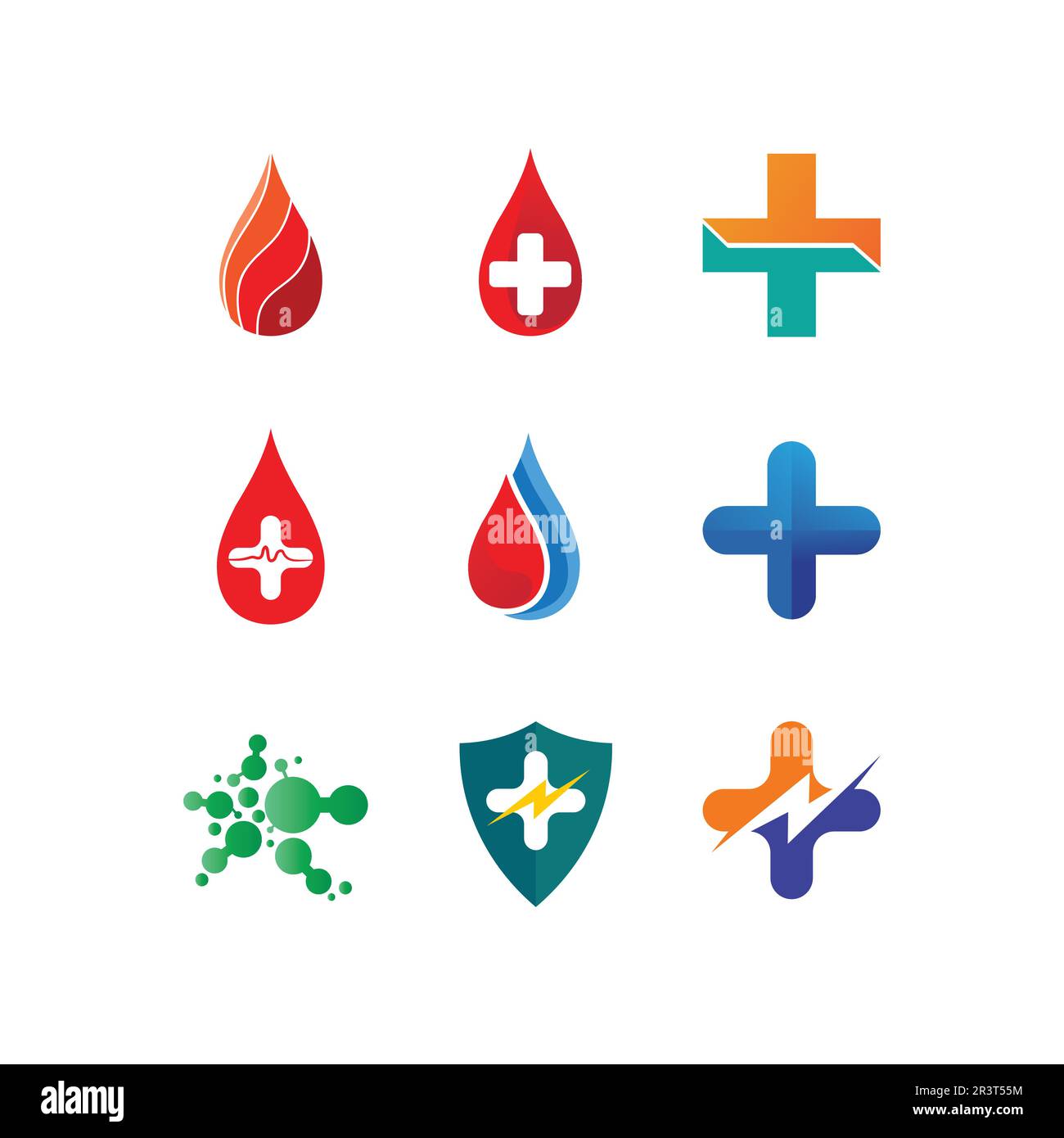 Disegno vettoriale di illustrazione del logo e del logo del carattere per la cura dell'uomo Illustrazione Vettoriale