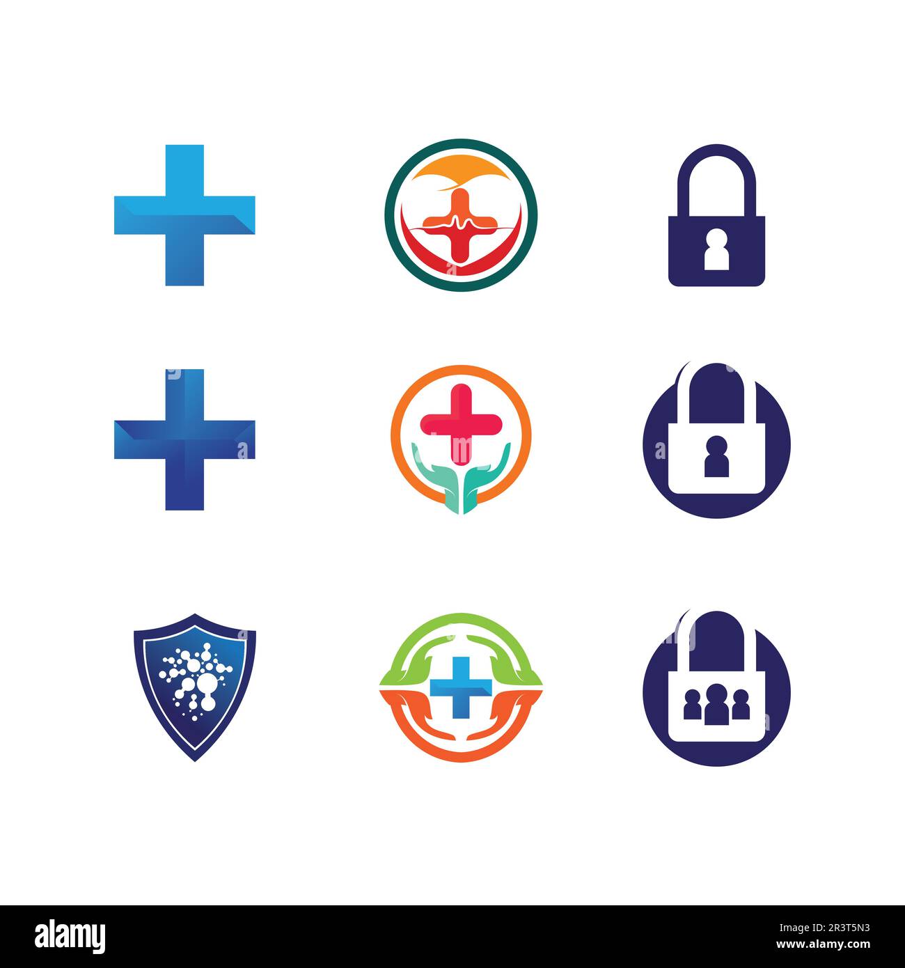 Disegno vettoriale di illustrazione del logo e del logo del carattere per la cura dell'uomo Illustrazione Vettoriale