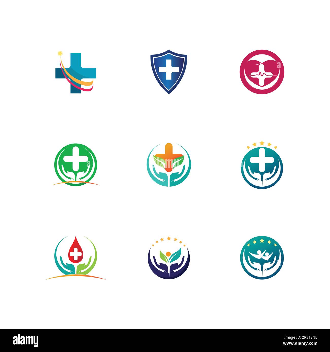 Il carattere umano segno logo illustrazione disegno vettoriale Illustrazione Vettoriale