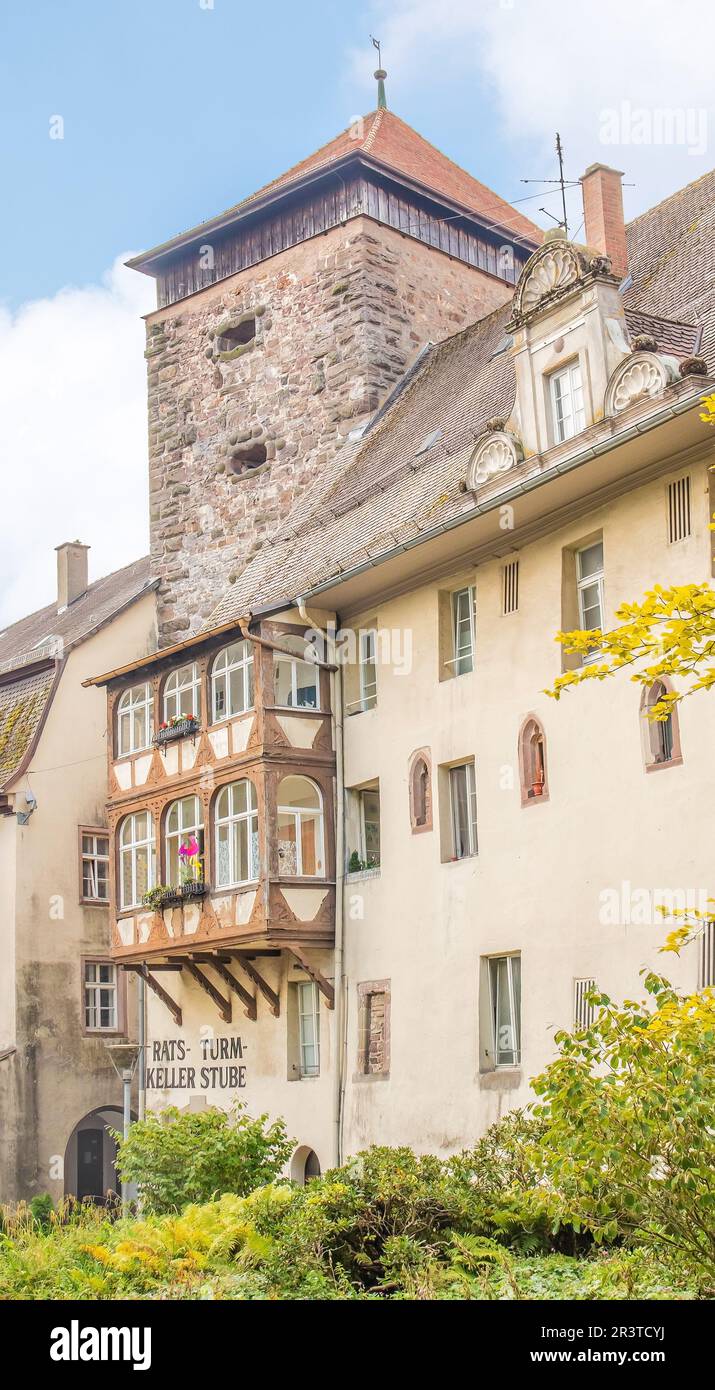 Ratskeller Villingen, Villingen-Schwenningen Foto Stock