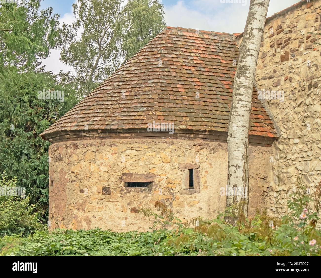 Mura della città di Villingen, Villingen-Schwenningen Foto Stock