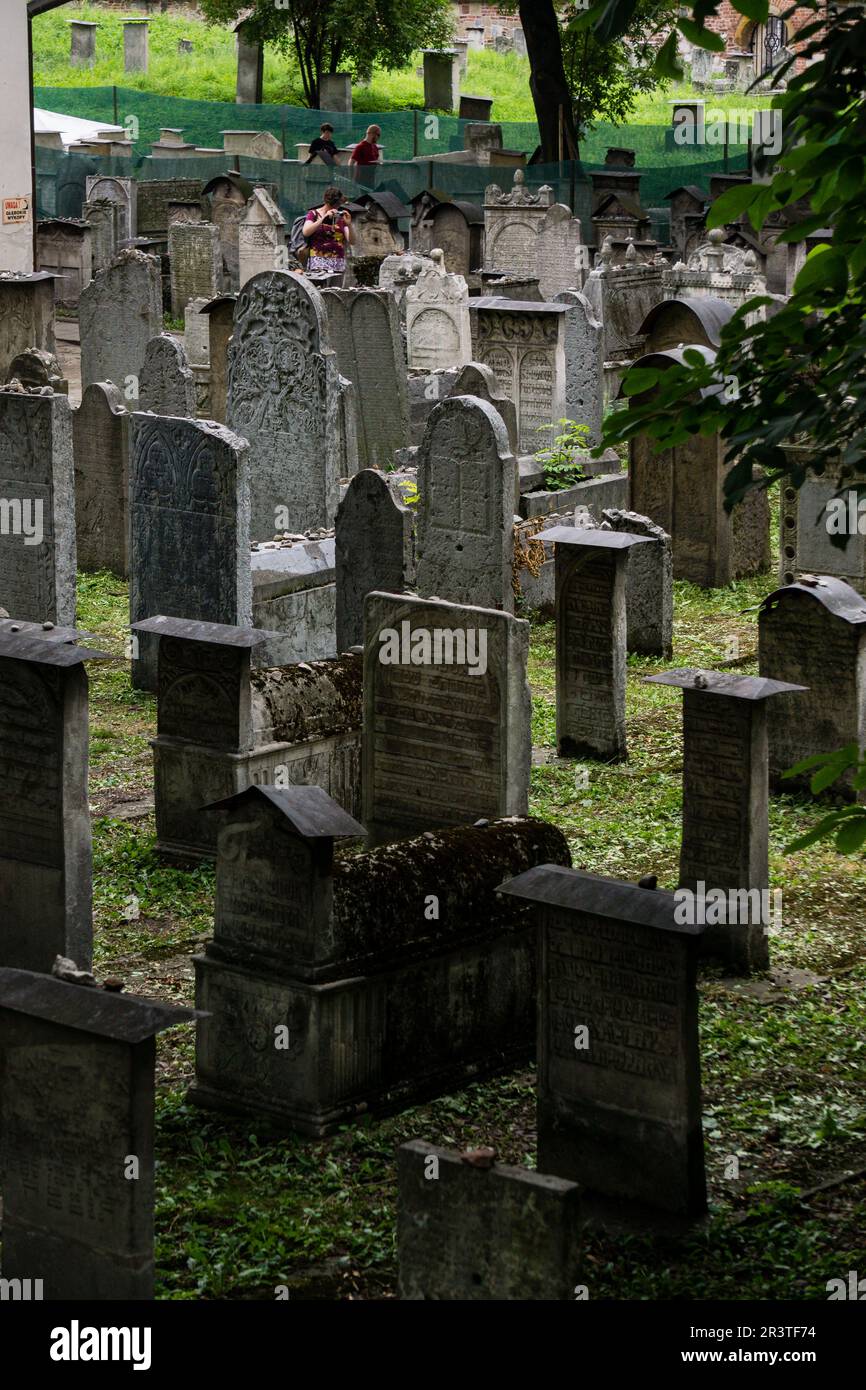 Cimitero di Remuh Foto Stock