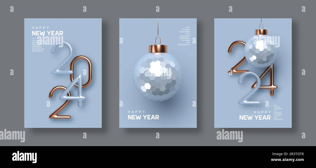 Collezione realistica di biglietti di auguri per il ringraziamento