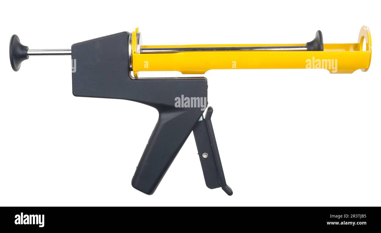 Pistola Pneumatica Per Sigillante Vetro – 1/4" Con Valvola Regolazione Pressione, Manometro E Kit Accessori – Per Colla 310 Ml