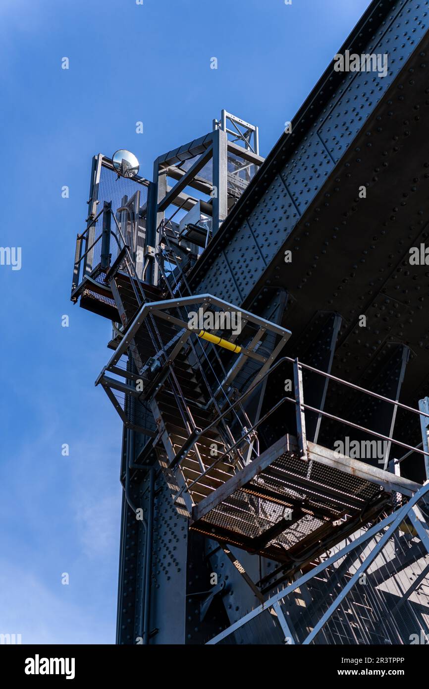 Dettagli del Sydney Harbour Bridge, Sydney, Australia Foto Stock