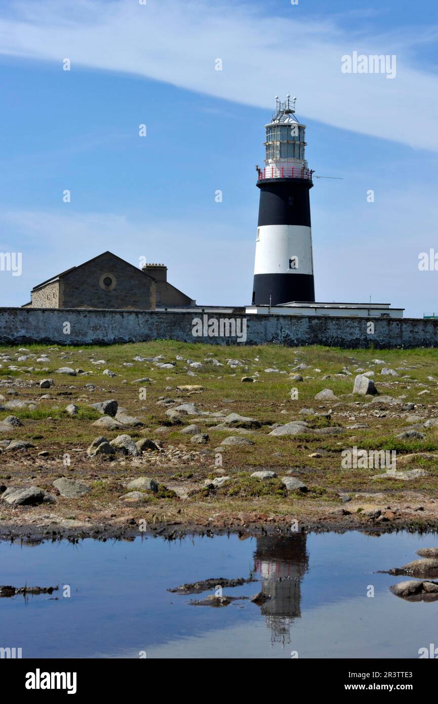 Faro, Tory Island, County Donegal, Tory Island, Irlanda Foto Stock