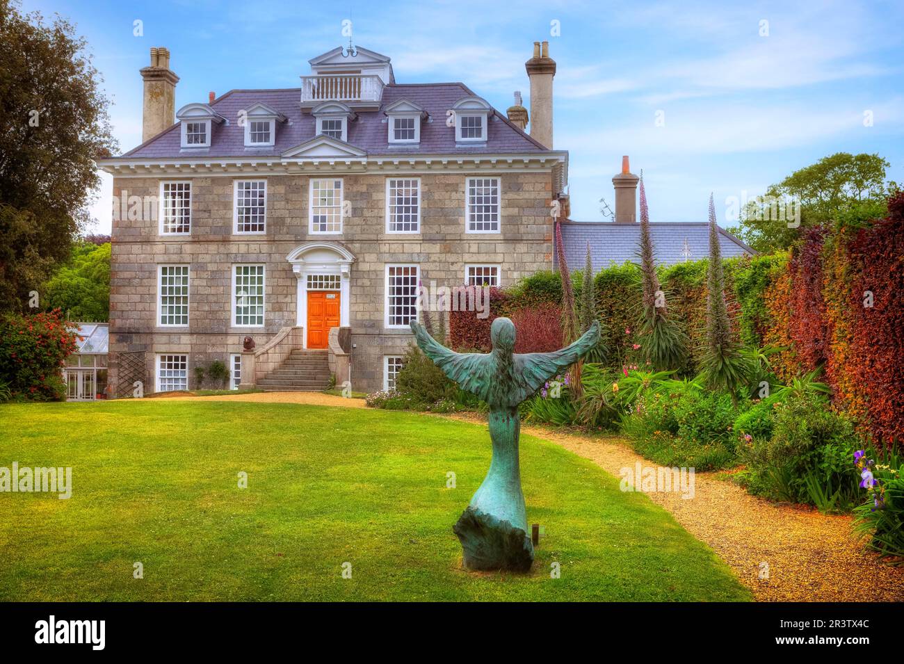 Sausmarez Manor, St. Martin, Guernsey, Regno Unito Foto Stock