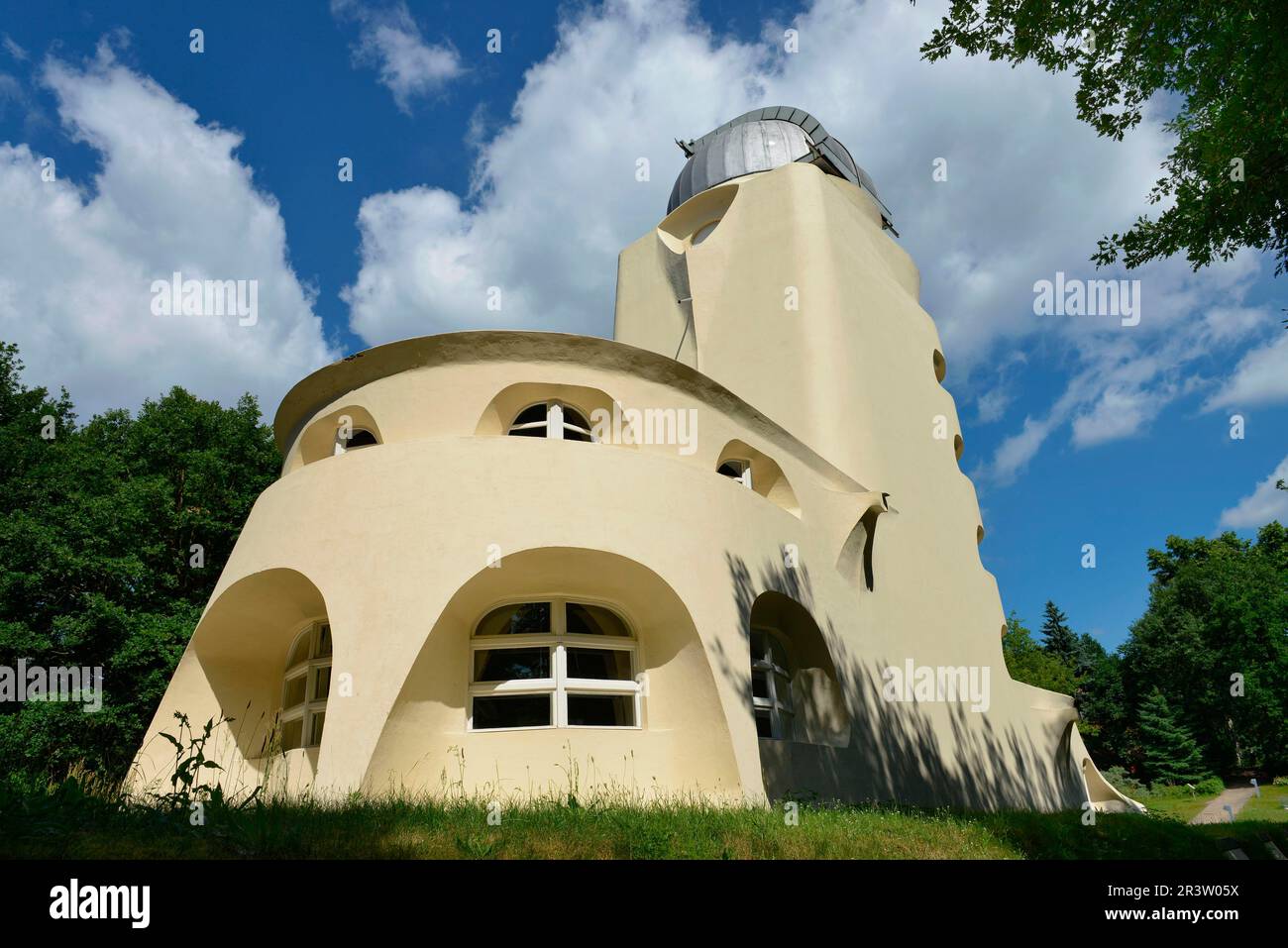 Torre di Einstein, Telegrafenberg, Potsdam, Brandeburgo, Germania Foto Stock