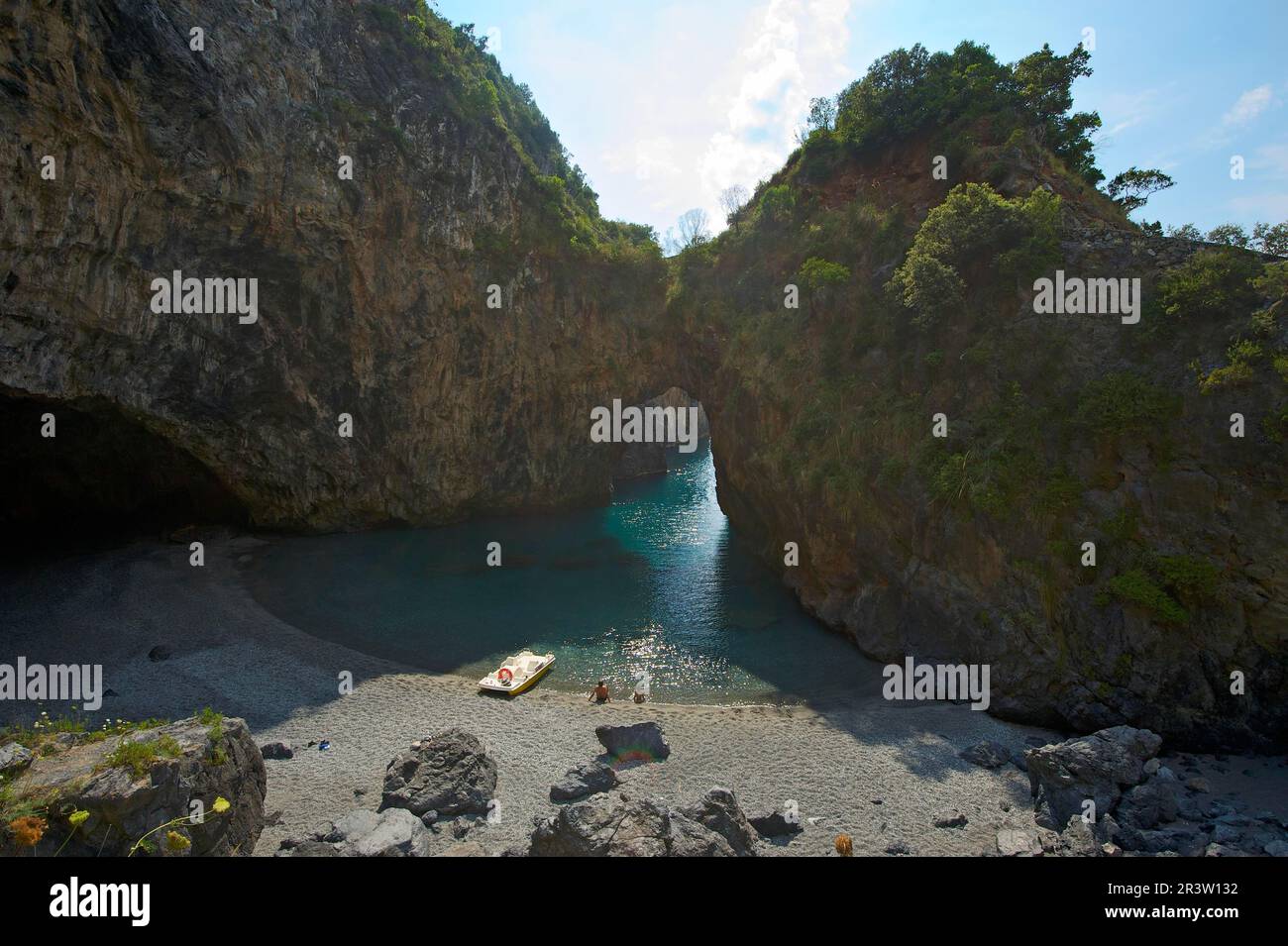 Arco Magno, San Nicola Arcella, Capo Scalea, Calabria, Italia Foto Stock