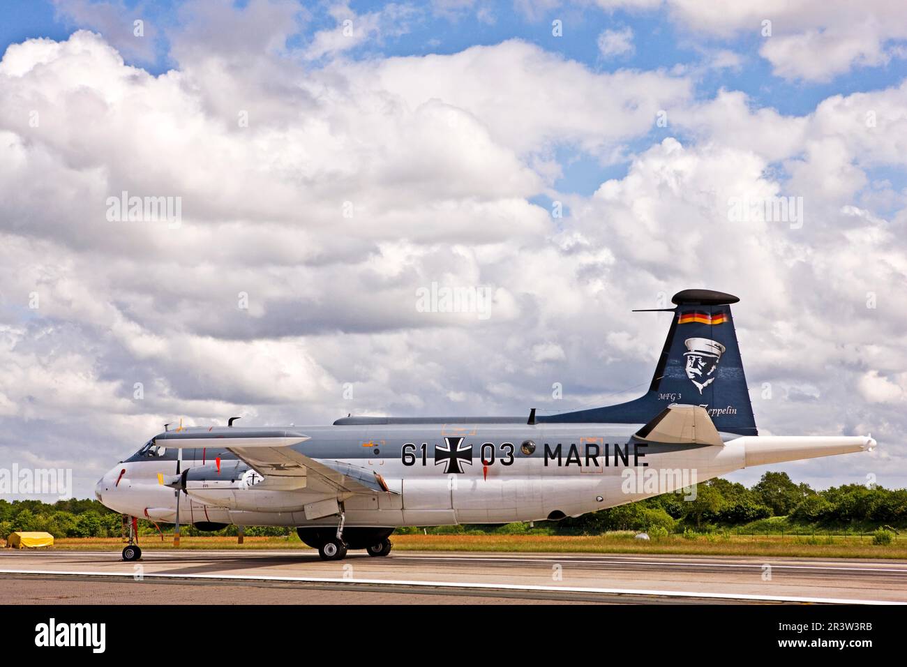 Breguet Br. 1150, Atlantic Elint, tipo di velivolo, velivolo di ricognizione, telecomunicazioni e ricognizione elettronica, velivolo, marina Foto Stock