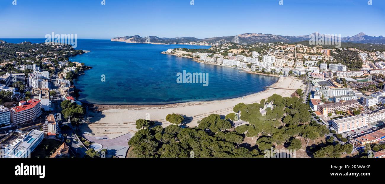 Spiaggia di Santa Ponsa Foto Stock