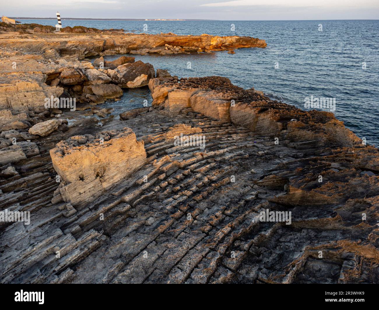 Cava tradizionale di arenaria Foto Stock