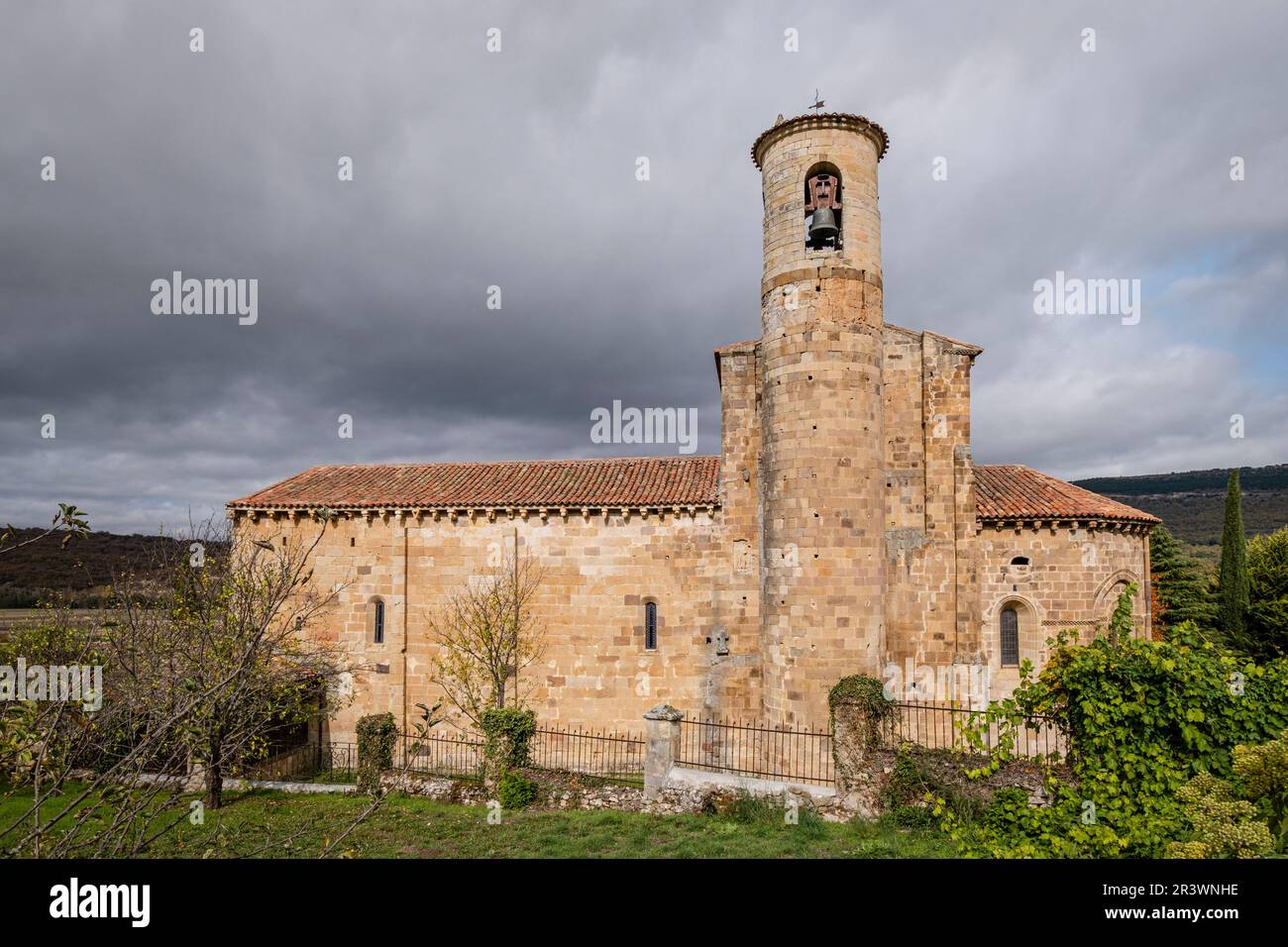 San MartÃ­n de Elines Foto Stock