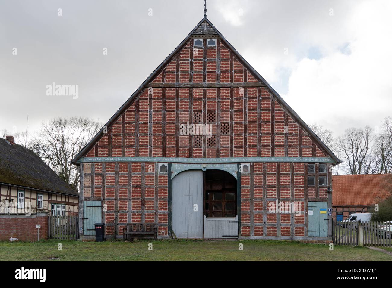 Rundlings villaggi nel distretto di Wendland LÃ¼chow-Dannenberg Foto Stock