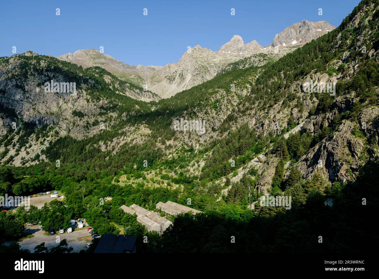 baÃ±os de Panticosa Foto Stock