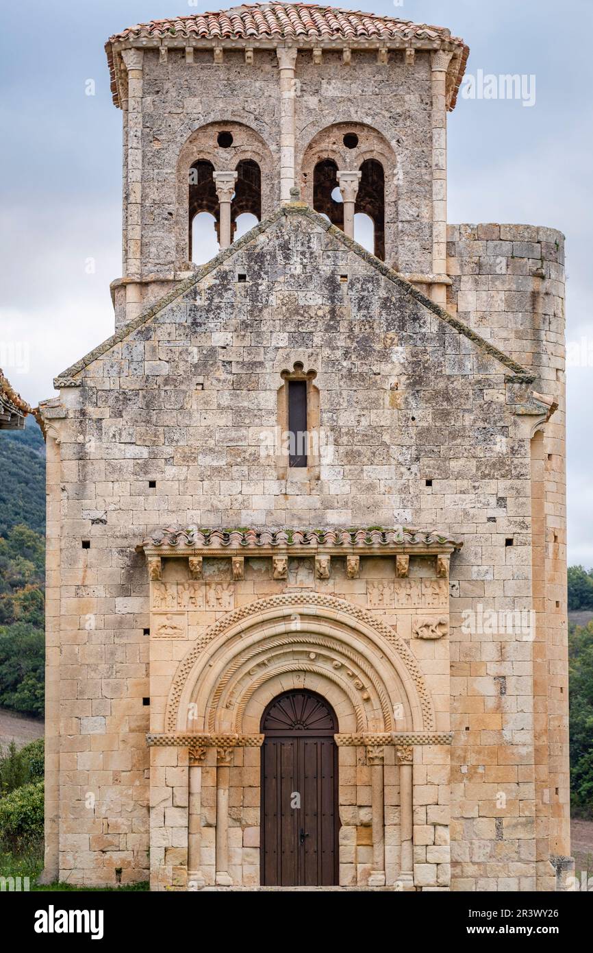 Eremo di San Pedro de Tejada Foto Stock