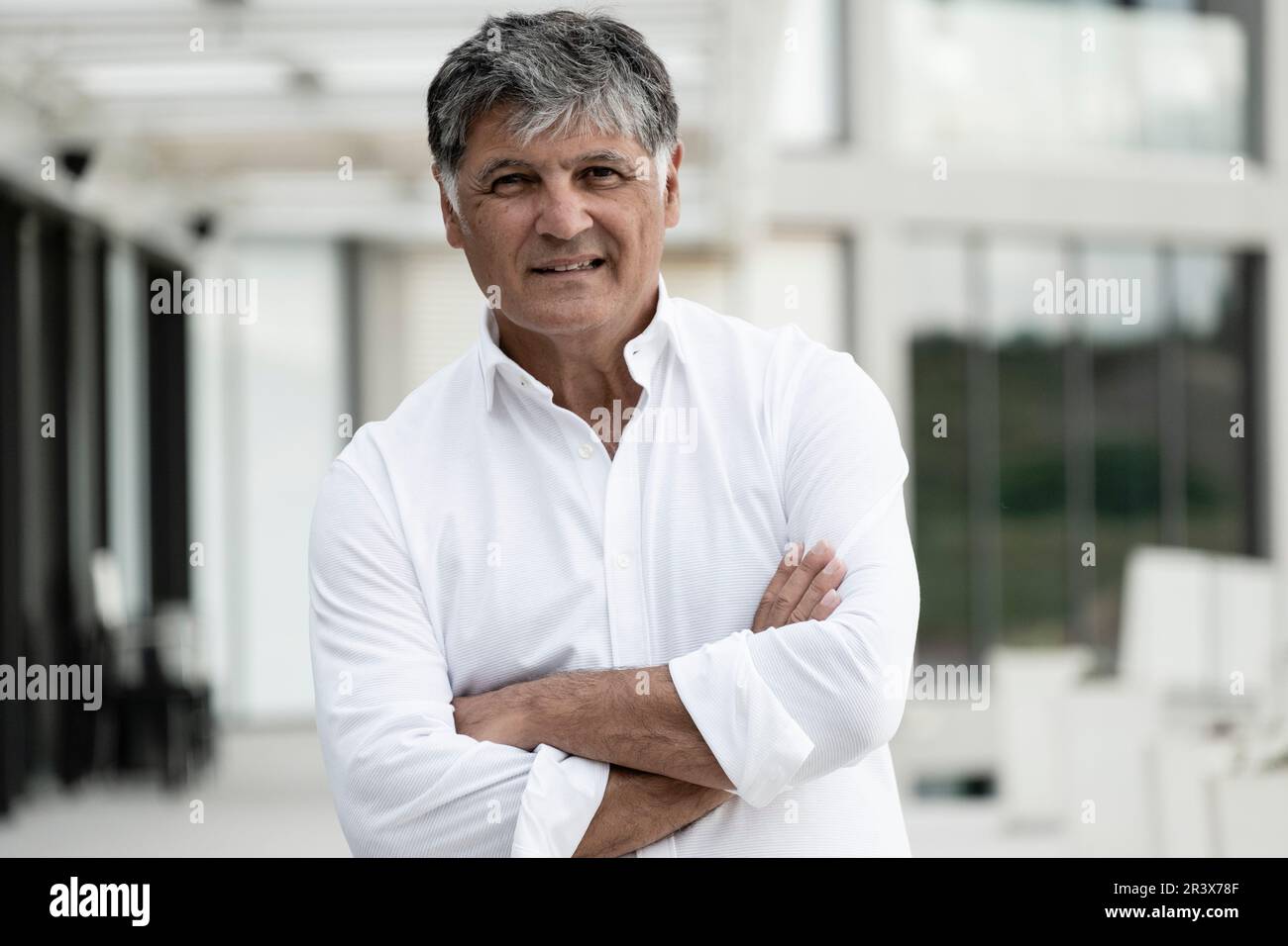 Toni Nadal, (Manacor, 22 febbraio 1961) allenatore spagnolo e allenatore fisico di allenatore di tennis dall'inizio della sua carriera fino al 2017, di Rafael Nadal,. Foto Stock