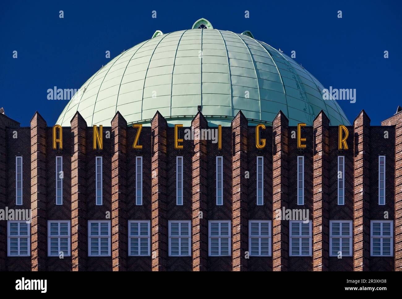 Anzeiger edificio alto, espressionismo in mattoni, Steintor, Hannover, Germania, Europa Foto Stock