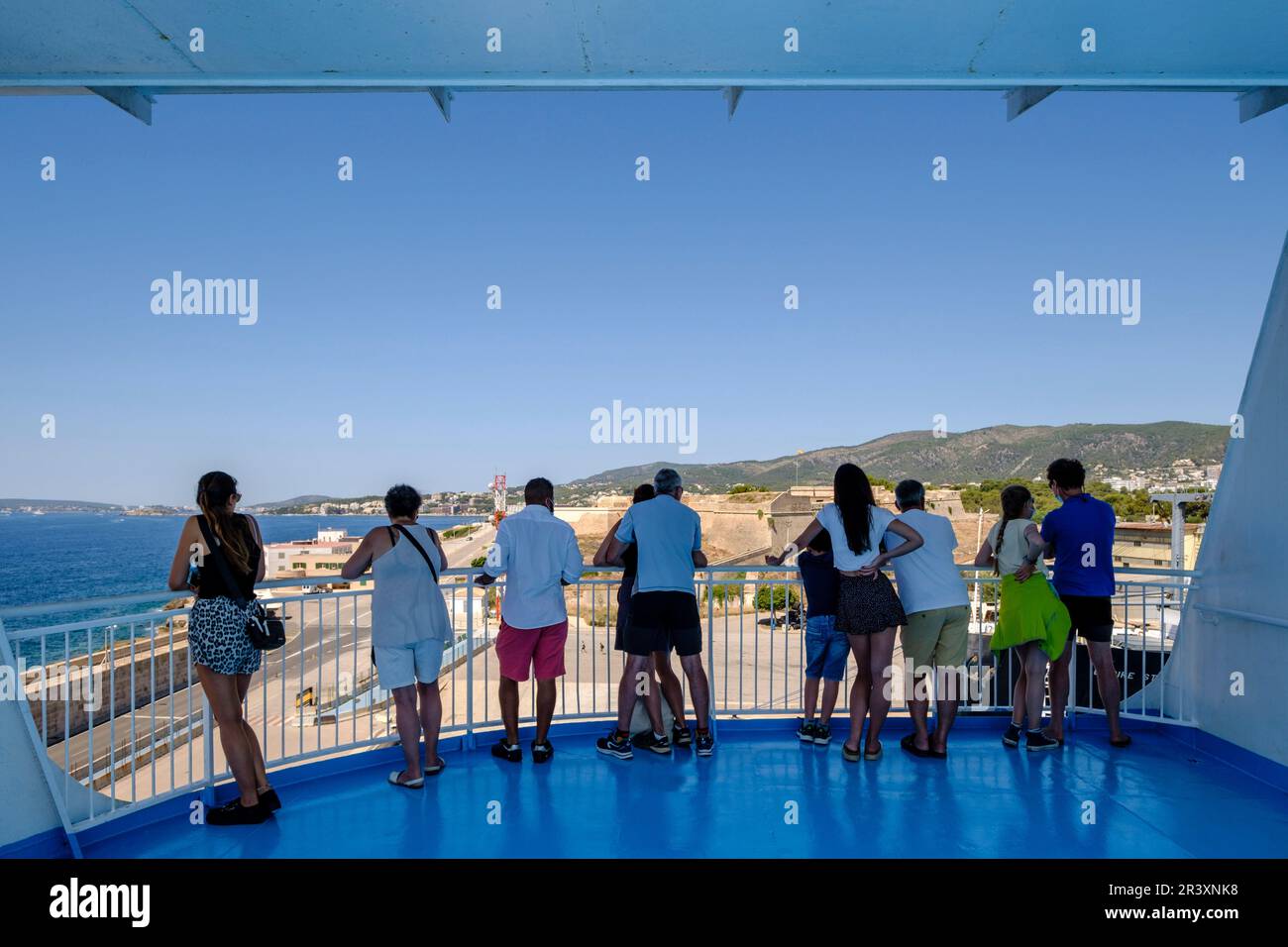 Baleari, porto di Palma, Maiorca, Isole Baleari, Spagna. Foto Stock