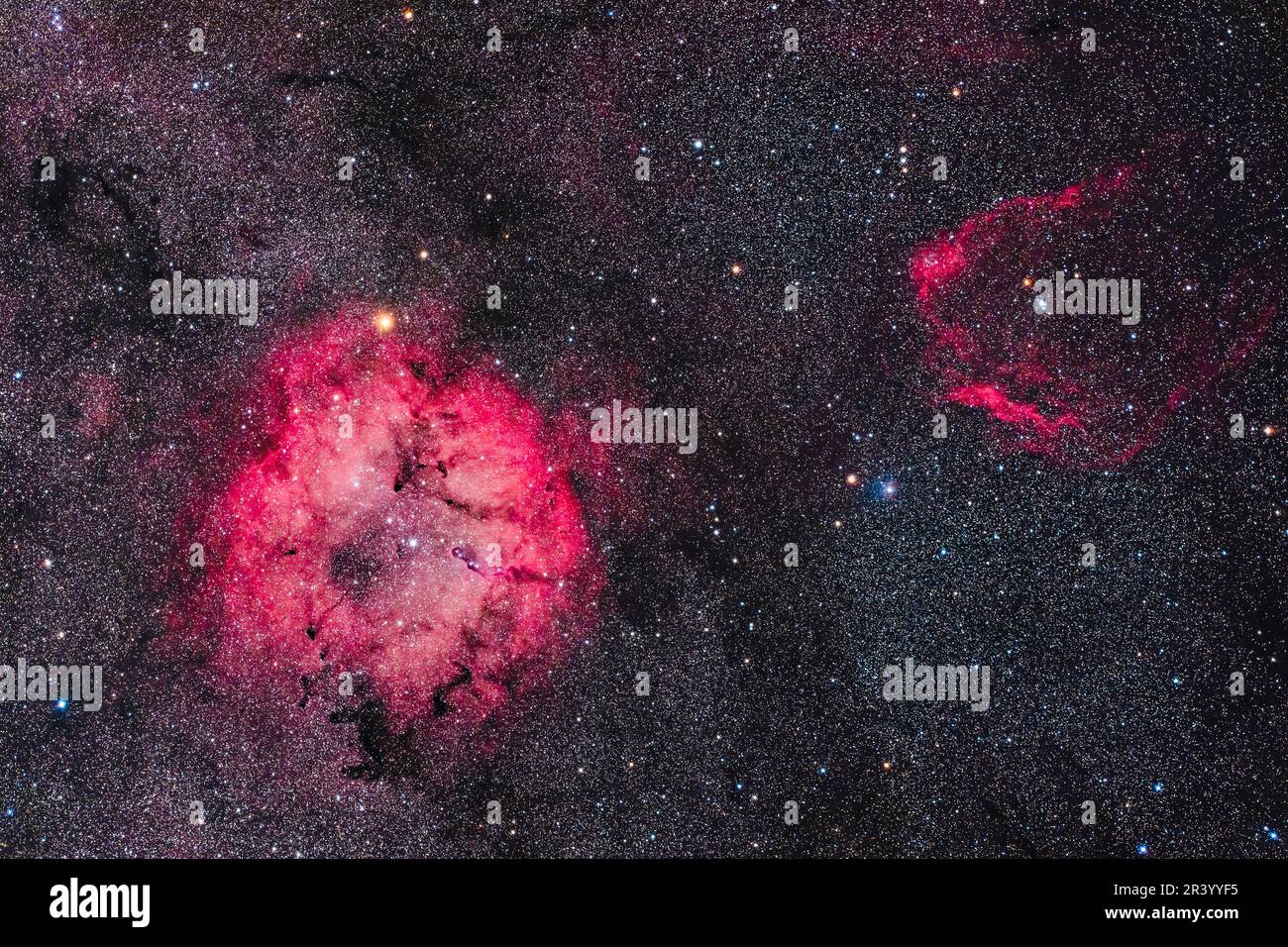 Nebutilità in Cefeo. Foto Stock