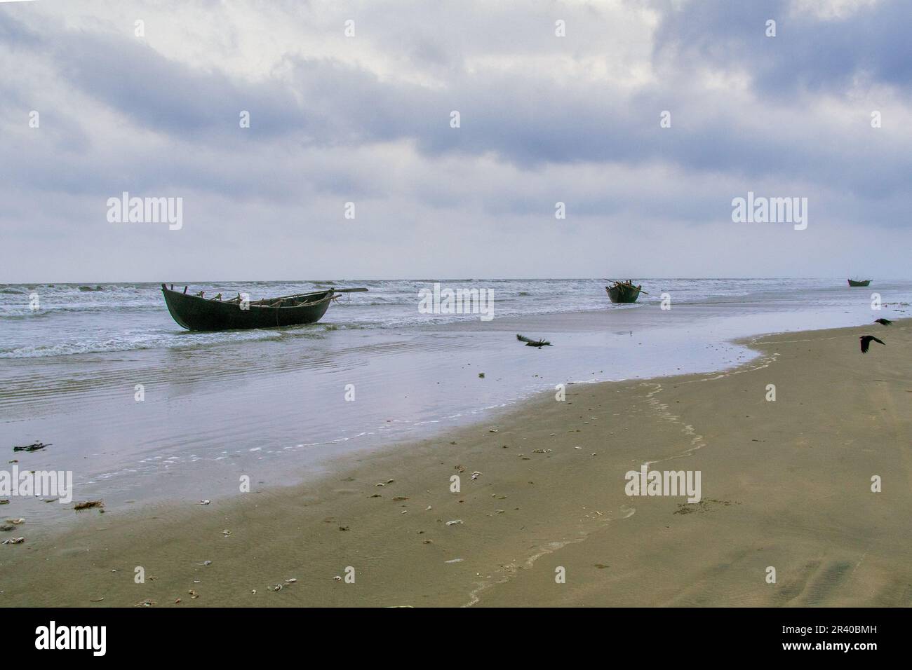 mandermoni mare lato ovest bengala Foto Stock
