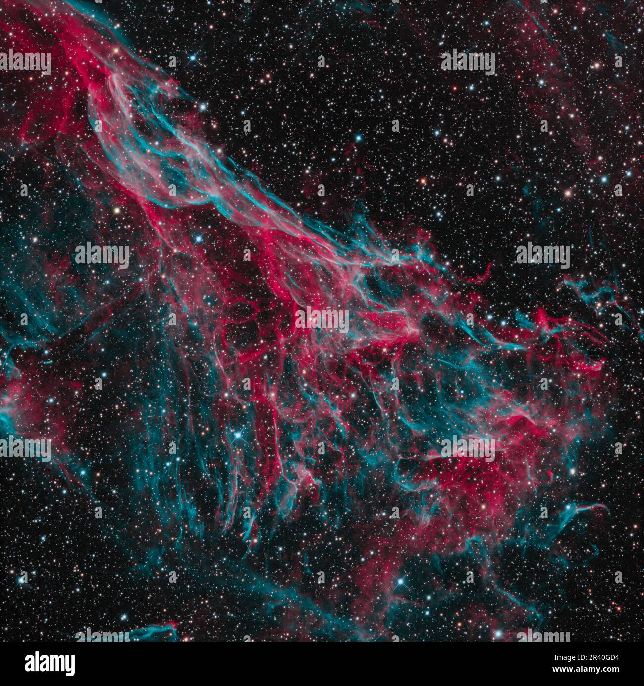 La Wisp triangolare di Fleming, parte della Neil Nebula. Foto Stock