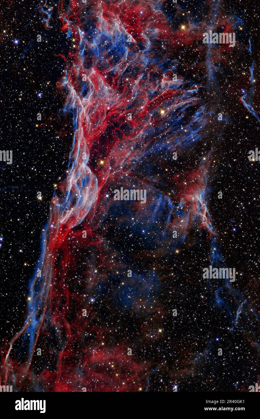 Il Triangolo di Pickering nella costellazione di Cignus. Foto Stock