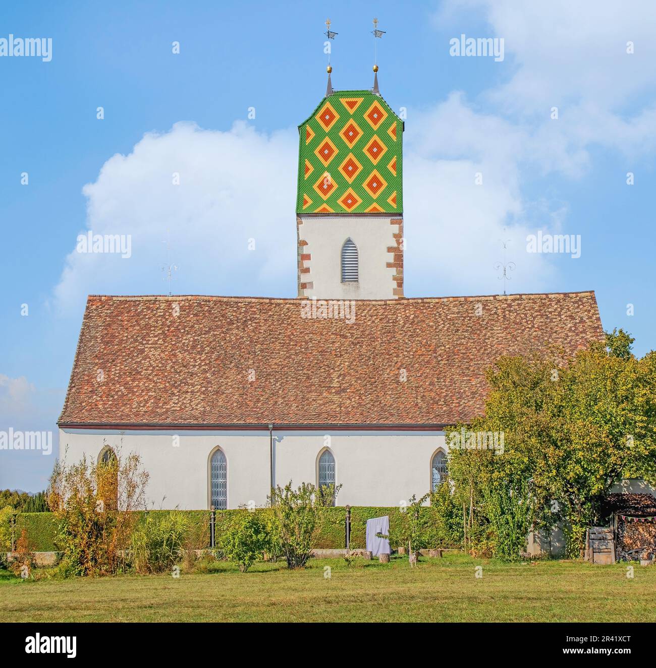 Chiesa di montagna, parrocchia evangelica riformata Foto Stock