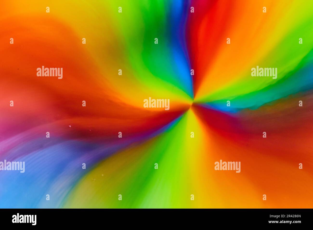 Cravatta l'arcobaleno di die da skittles candy sfondo orizzontale Foto Stock