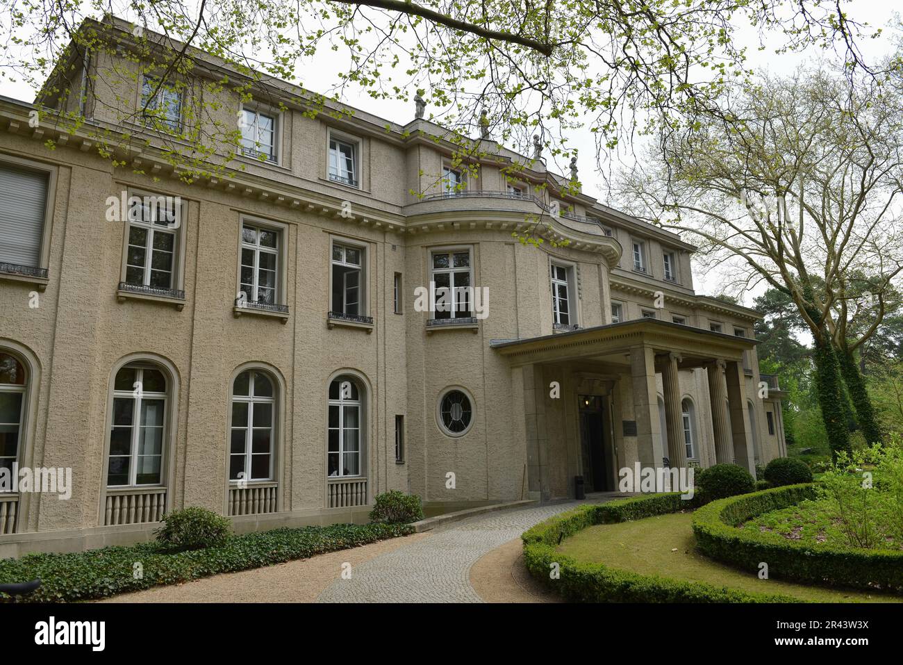House of the Wannsee Conference, Am Grossen Wannsee, Wannsee, Zehlendorf, Berlino, Germania Foto Stock