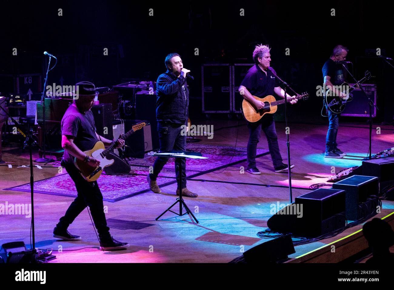 Conteggio corvi in concerto al Teatro dal Verme di Milano Foto Stock