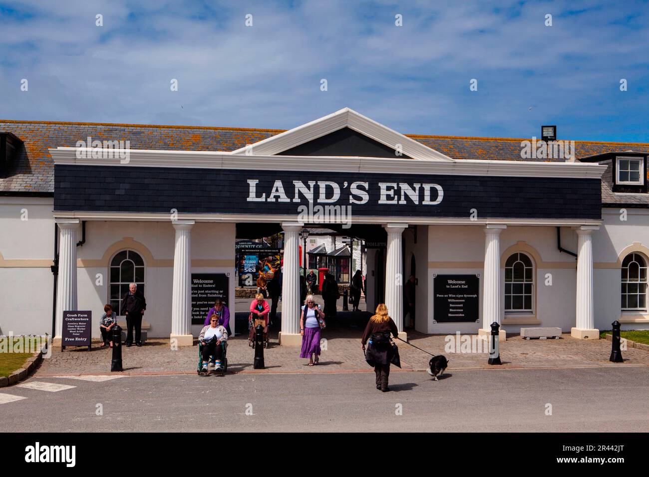 Land's End, Cornwall, England, Regno Unito Foto Stock